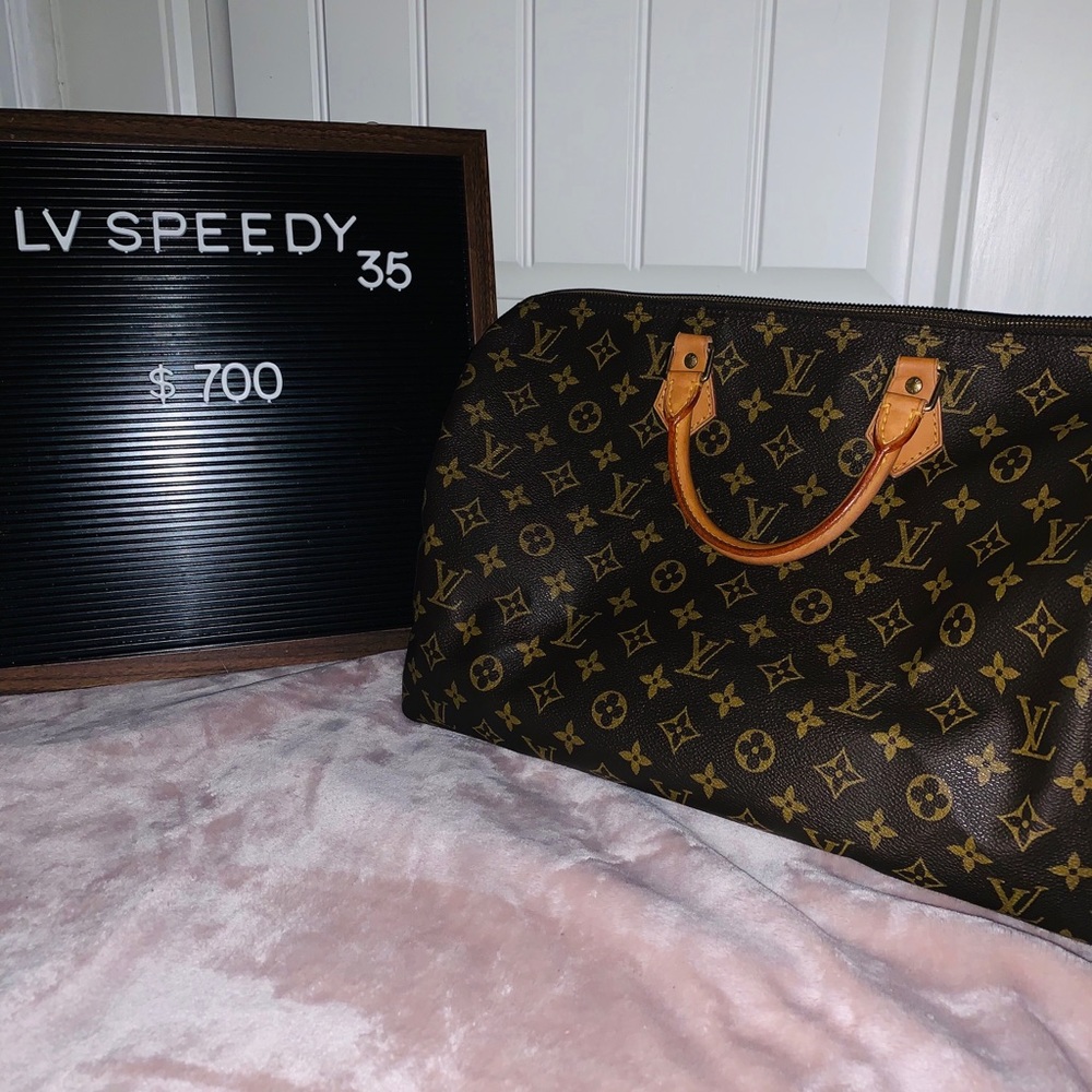 Louis Vuitton Speedy Monogram 35 ✨